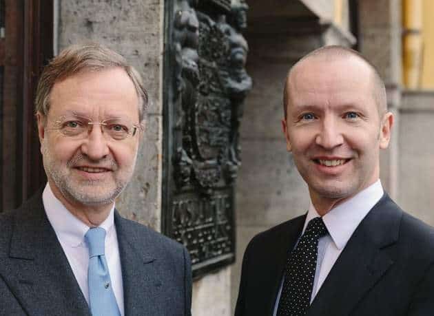 Foto von Georg und Florian der Randlkofer Alois Dallmayer-KG