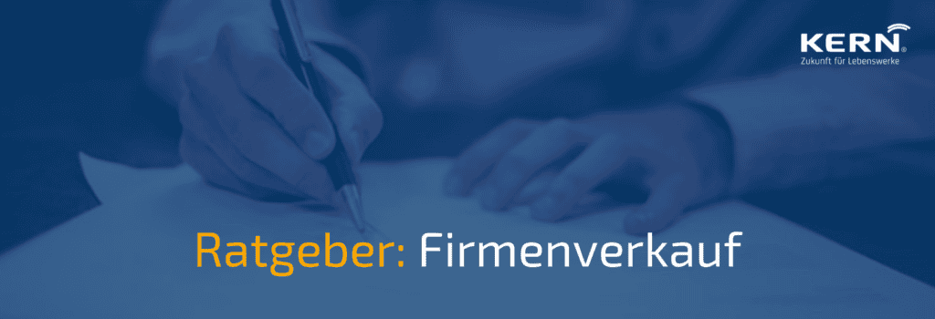 Erfolgreicher Firmenverkauf wird durch die Unterschrift bestätigt