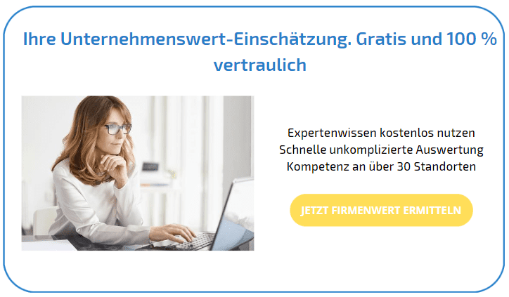 Bild mit Link zum Unternehmenswertrechner